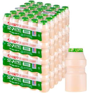 서울우유 요구르트 65mL 120개 유산균 어린이간식/학교행사/어린이집/공장/아이스박스 포장