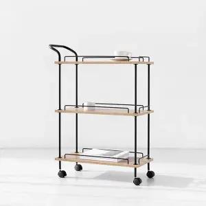 이동식수납장 북카트 주방카트 트롤리 MK36798