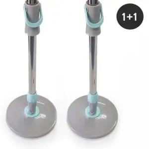 동글이 핸드스핀 밀대봉 2세트 회전걸레 통돌이걸레 물걸레 청소기 밀대걸레