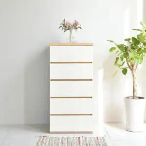 도토리 속깊은 5단 서랍장 600