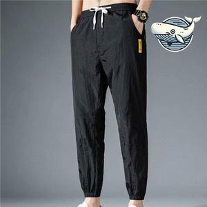 [기타]남자배기팬츠 가벼운 여름 조거팬츠 남성용 허리밴드 운동복