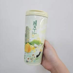 스타벅스 시티 SS 제주 투어 텀블러 355ml 각인 외국인 친구 관광객 선물