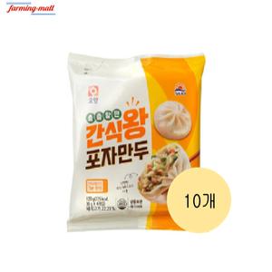 [보금푸드] 사조 오양 간식왕 포자만두 120g 10개