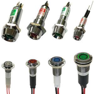 LED DC12V-24V  6~12파이 / AC220V 램프 16~18파이