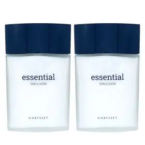에센셜 바이 오딧세이 에멀전 140ml x 2개 촉촉한 남성로션