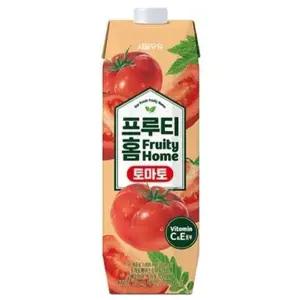 서울우유 프루티홈 토마토 주스 1000mlx9개