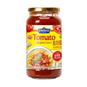 오뚜기 프레스코 토마토 스파게티소스 600g, 4개