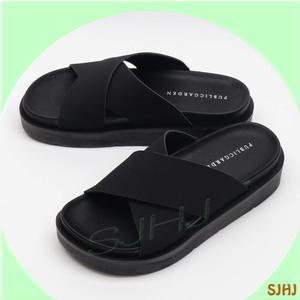 Public Garden 메이 엑스 프리미엄 남성 슬리퍼/블랙/편한 착용감 패션 클래식 프리미엄 디자인 세련된 폭신한 고급스런 국내산 내구성 좋은