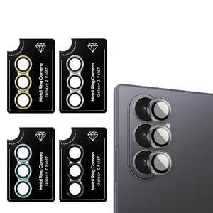 갤럭시 Z폴드7 카메라 렌즈 보호 컬러 메탈링 강화유리 필름