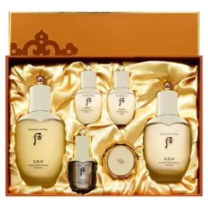 더 후 천기단 화현 2종 기획 세트 (밸런서+로션) 광채 피부결 영양 토너 에멀전