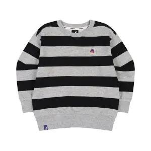 [캉골키즈](대구신세계)루 심볼 보더 스트라이프 스 셔츠 RC 0002 블랙_ARCCMT00020BK