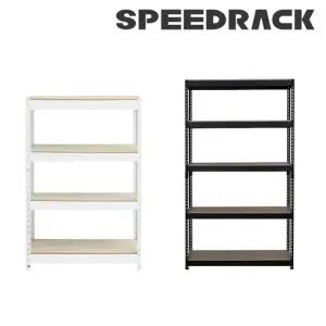 무볼트 조립식 철제 선반 앵글 1200 x 600 x 1800 h) - 5단  원기둥)