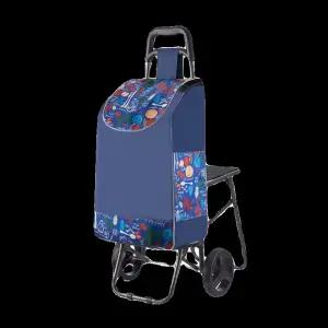 장바구니 의자 카트 캠핑 폴딩 생활잡화 휴대 시장 겸용 바퀴 체어 다용도 장보기