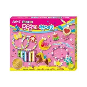 아모스 글라스데코 쥬얼리 썬데코 6색 자재