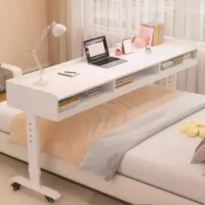 바퀴달린 다용도 간이 탁자 이동식 침대위 책상 베드 테이블