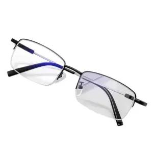 반무테 돋보기 독서 안경 초경량 블루라이트 차단 남성용