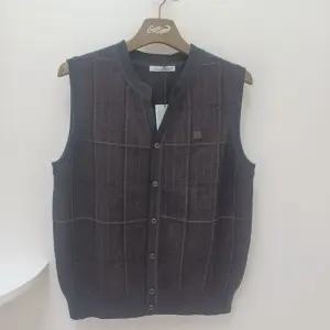 [행복한백화점][크로커다일]남성다크브라운오픈니트조끼cdaabkv3301(88)