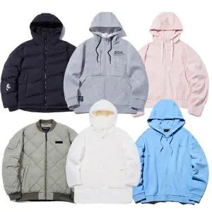 인터크루 공용 아플리케실켓플리스 집업 ITV4DH41GBK (블랙)