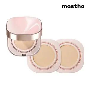 [공식판매처] 매스티나 내추럴 글로우 쿠션 SPF 50+ /PA++++ (본품 1개+리필 2개)