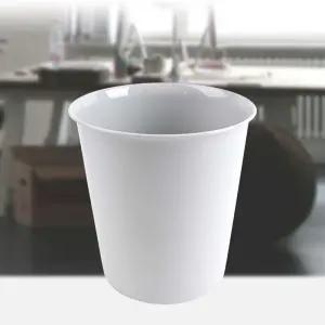 화장실 쓰레기통 업소용 사무실 휴지통 다용도 욕실 플라스틱 오픈형 원형 주방 스텐 5L 8L 용휴지통 일반