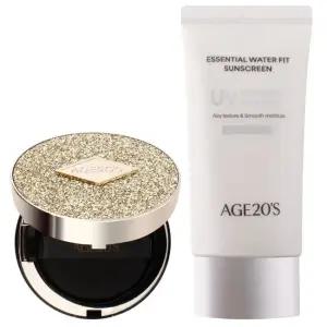 SLD)_AGE20S 에이지투웨니스 앰플 에센스 팩트 럭스골드 본품+워터 핏 선크림 50g/최신상