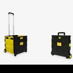 접이식 캐리어 박스형 트래블 백팩 블랙옐로우 (WFK0WPC)