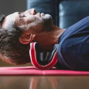 마사지 목 스트레칭 접이식 경추  편안한 가벼운 시원한 안마기