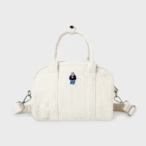 [후아유](신세계 사우스시티)Corduroy Boston Tote Bag WHBGF4T24A