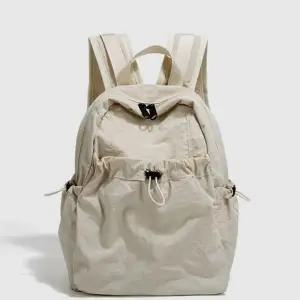260g 초경량 바스락 캔버스 방수 백팩 3color