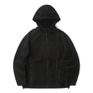 인터크루 남성 루즈핏우븐포켓후드집업 ITV4DH04GBK (블랙)