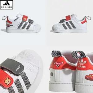 [아디다스키즈 판교] JQ1336 아디다스 픽사 카스 슈퍼스타 II 컴포트 클로저 애기운동화 J 120-160 HPKK