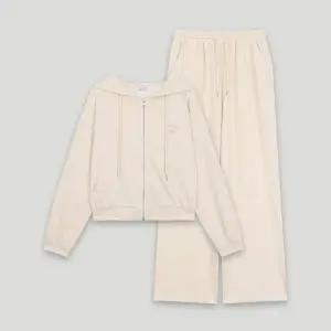 [코데즈컴바인](센텀시티점) 자수 포인트 후드 집업 셋업 (CKC-XX390W9)