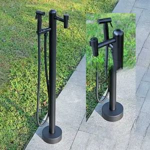 부동전 부동급수전 야외 마당 펜션 급수전 수도 실외