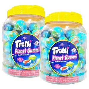 트롤리 지구 젤리 18.8g 61개 2통