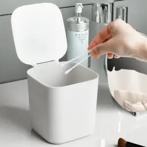 화장실 쓰레기통 탁상용 휴지통 미니 협탁 소형 책상쓰레기통 데스크쓰레기통