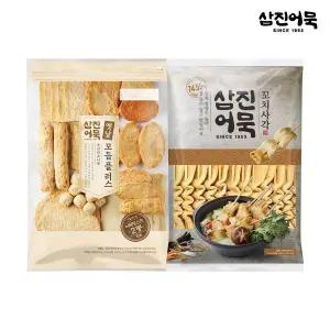 [삼진어묵] 옛날모듬어묵플러스 + NEW꼬치사각