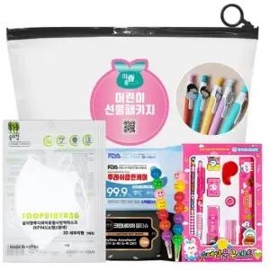 어린이 문구세트 스쿨싸인 볼펜 캐릭터 캐릭터볼펜 어린이선물세트 티슈 문구9종세트