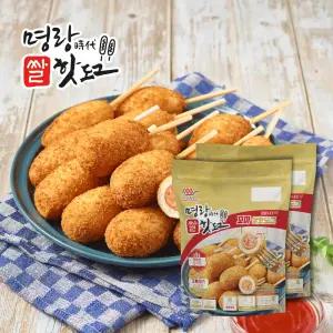 명랑핫도그 꼬마 핫도그 1kg x 2팩 (40개입)