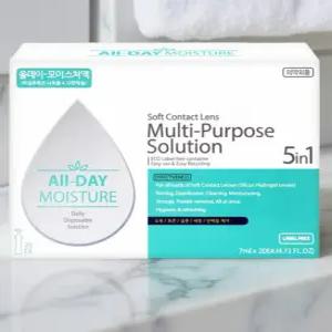 멸균 생리식염수 보존액 일회용 인공 눈물 안구 건조 렌즈 세정액 7ml 20개입