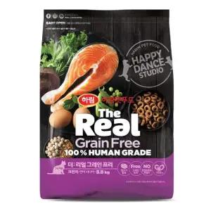 [하림펫푸드] (결제시7%할인)더리얼 캣 GF 크런치 연어 시니어 5.8kg