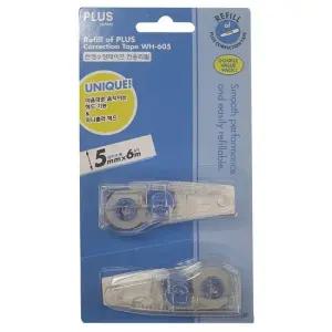 펜맥스 수정테이프 리필 WH-605R-2P 5mm) 10EA 자재