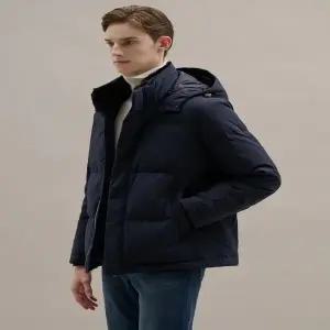 [갤럭시](GA5X38U08R) [GALAXY] COMFY 칼라퍼 다운 점퍼 - 네이비 / GXY MIA