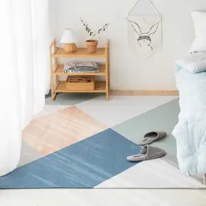 먼지없는 워셔블 사계절 거실 방수 러그 우드버리 200x145