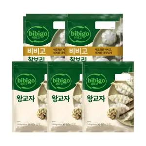 CJ제일제당 비비고 왕교자 1.05kg x3봉 + 찰보리감자만두 400g x4봉