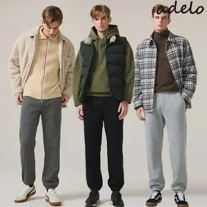 [Adelo] 아델로 남성 융기모 팬츠 3종