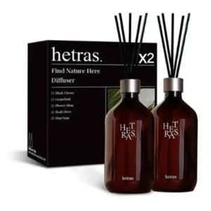헤트라스 프리미엄 대용량 디퓨저 선물세트 호텔우드 500ml+500ml