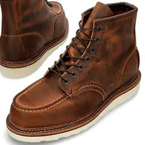 [레드윙]국내배송 25FW 레드윙 6인치 목토 부츠 1907 카퍼 러프앤터프