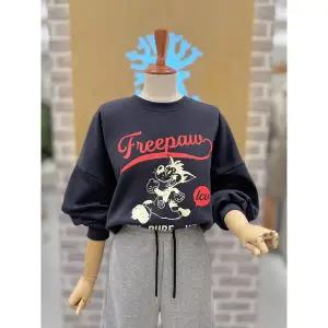 [레코브](타임스퀘어점패션관)크랙나염 기모 맨투맨(LC41F1LT002X)