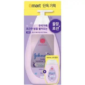 존슨즈 베드타임로션 750ML+100ML*2입
