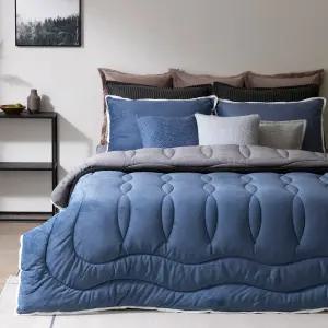 [애끌리아] 온감 극세사 DI 차렵이불 3장+베개커버세트(슈퍼킹)